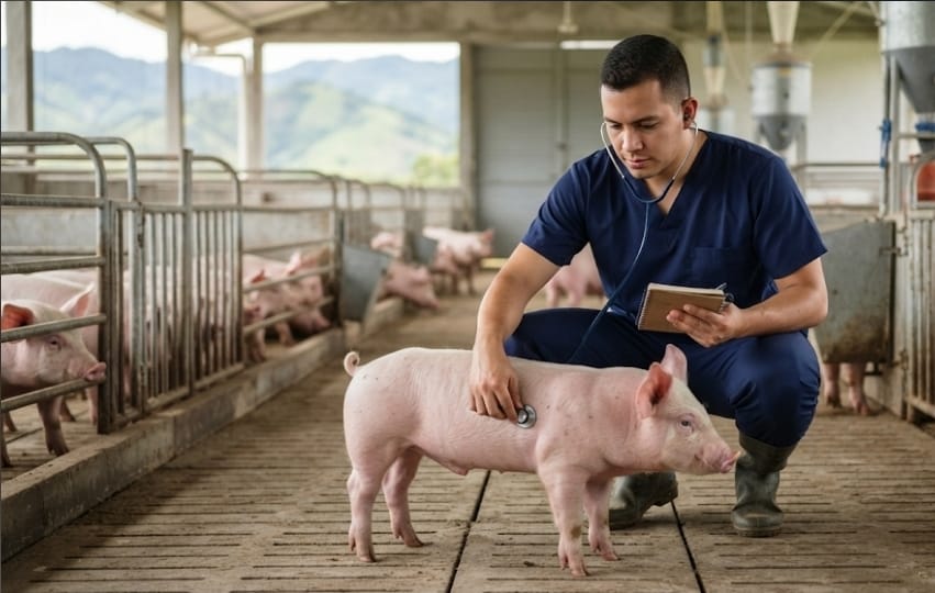 AUXILIAR VETERINARIO TIEMPO PARCIAL SOCIEDAD PORCICOLA LA UNION
