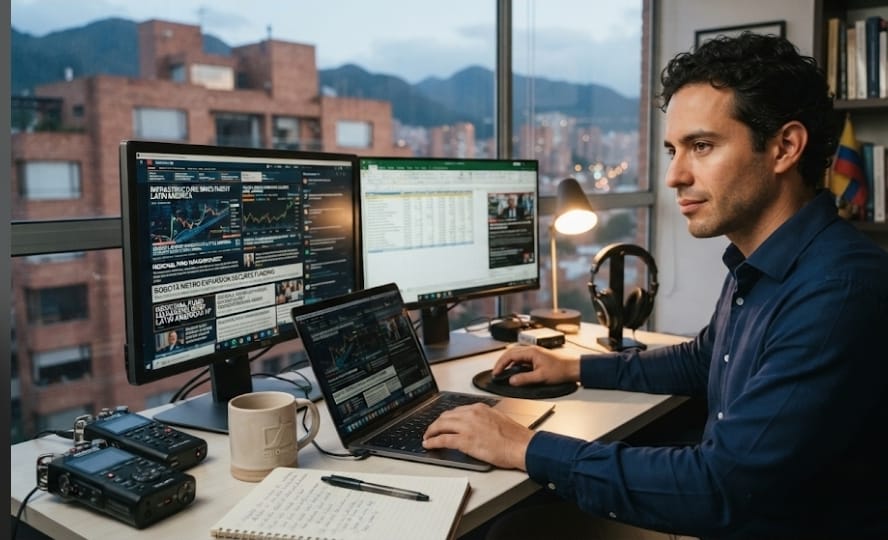 REPORTEROS DE INFRAESTRUCTURA BILINGÜES FREELANCE ​InfraLatinAmerica